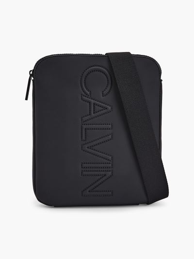 Calvin Klein Táskák & Kiegészítők HU279667 | Calvin Klein Flat Férfi Crossbody Táska Fekete